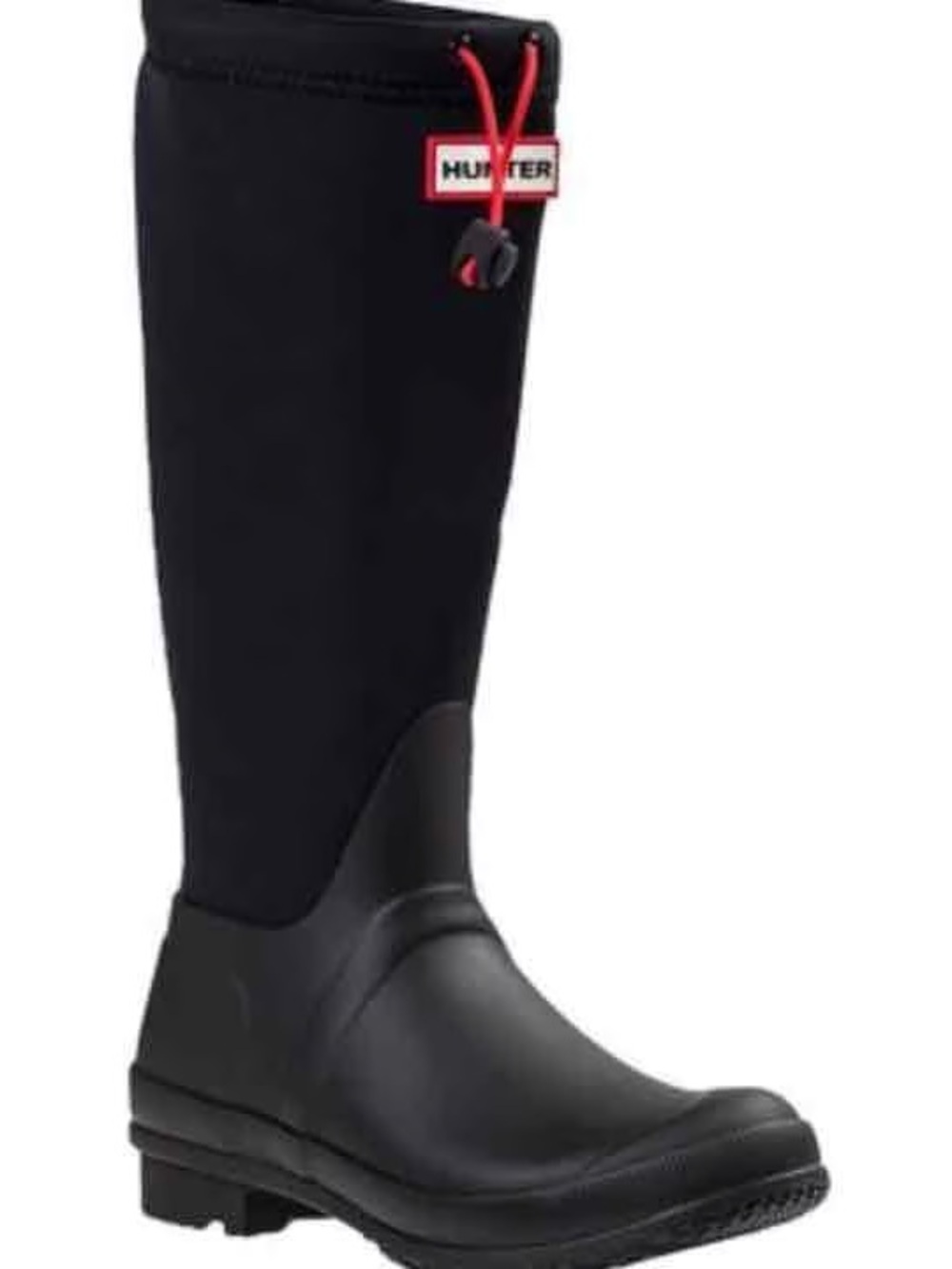 Hunter Women's Original Tour Neoprene Drawstring Wellington Boots Size 8
